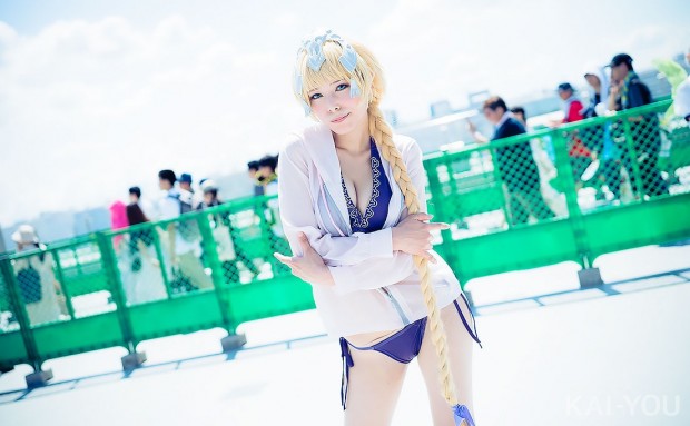 じま太さん／『Fate/EXTRA』ジャンヌ・ダルク（水着）