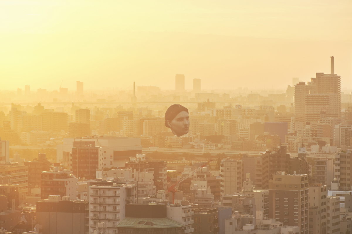 目[mé]《まさゆめ》, 2019-2021, Tokyo Tokyo FESTIVAL スペシャル13 撮影：金田幸三 ※2021年8月9日浮上の様子。天候の影響により中断・順延しました。