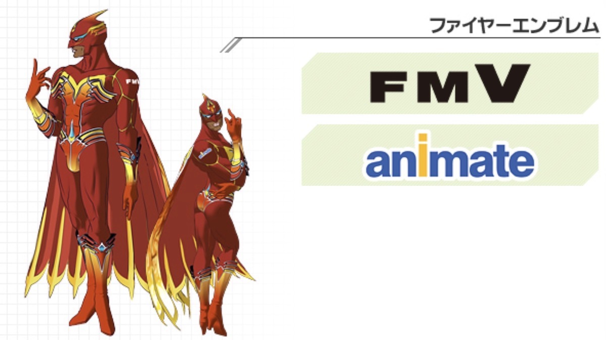 『TIGER ＆ BUNNY』でのキャラクタープレイスメント協賛社／画像は公式サイトより