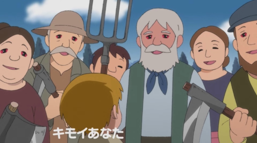 バイオ名作劇場　ふしぎの村のレオン2／画像は動画のキャプチャ
