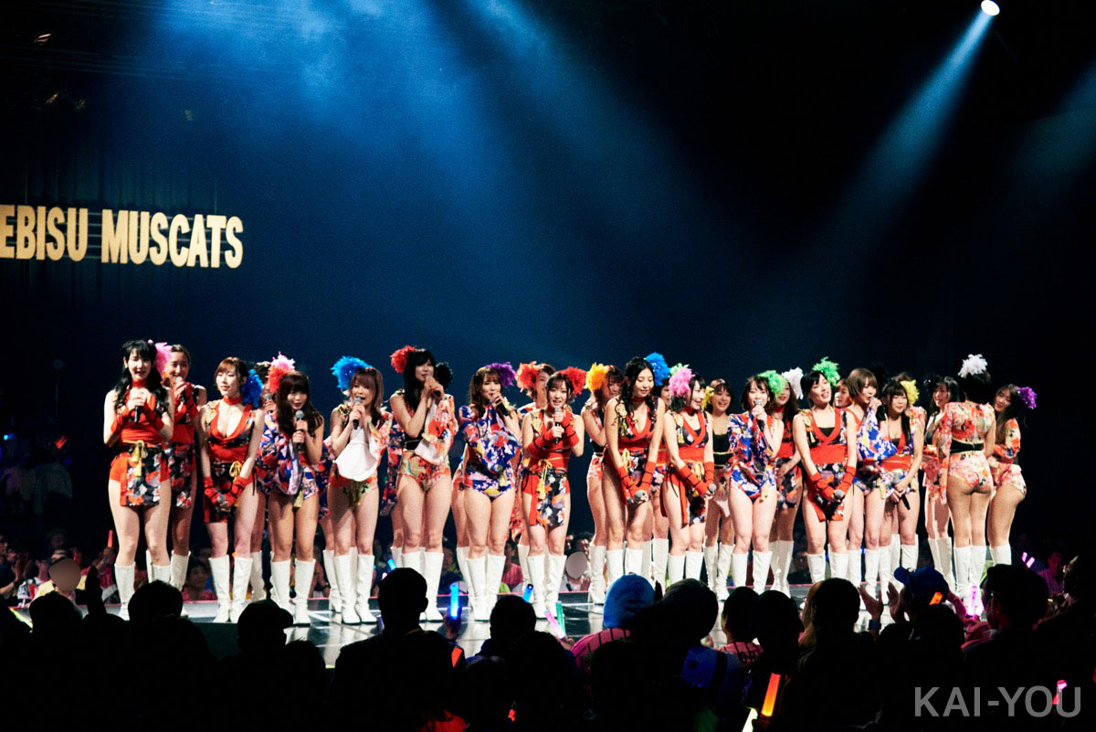 愛され、愛し返す「恵比寿マスカッツ」ライブの裏側