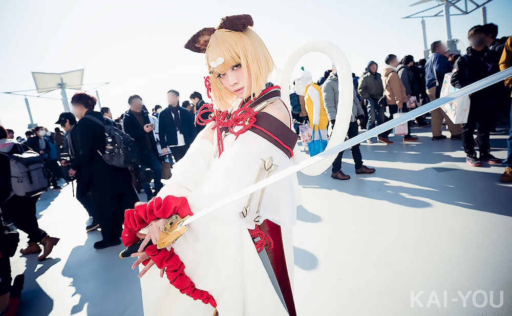キノコさん「コミックマーケット97（C97）」コスプレ／『グランブルーファンタジー 』ヴァジラ