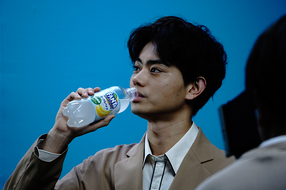 菅田将暉さんの新ファンタCMのメイキング