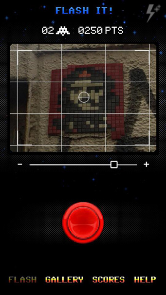 「FlashInvaders」やってみた