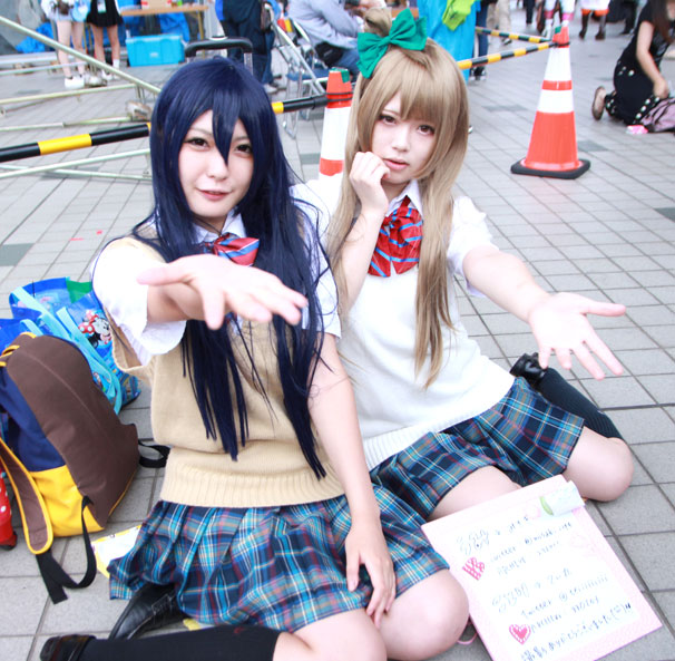 ラブライブ！_海未&amp;ことり_みさきさん&amp;てい丸さん1