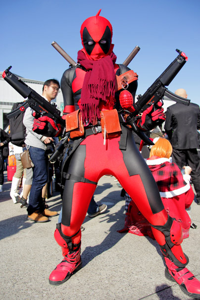 【C89】冬コミのコスプレイヤー 紅月さん（「マーベル・コミック」デッドプール）2
