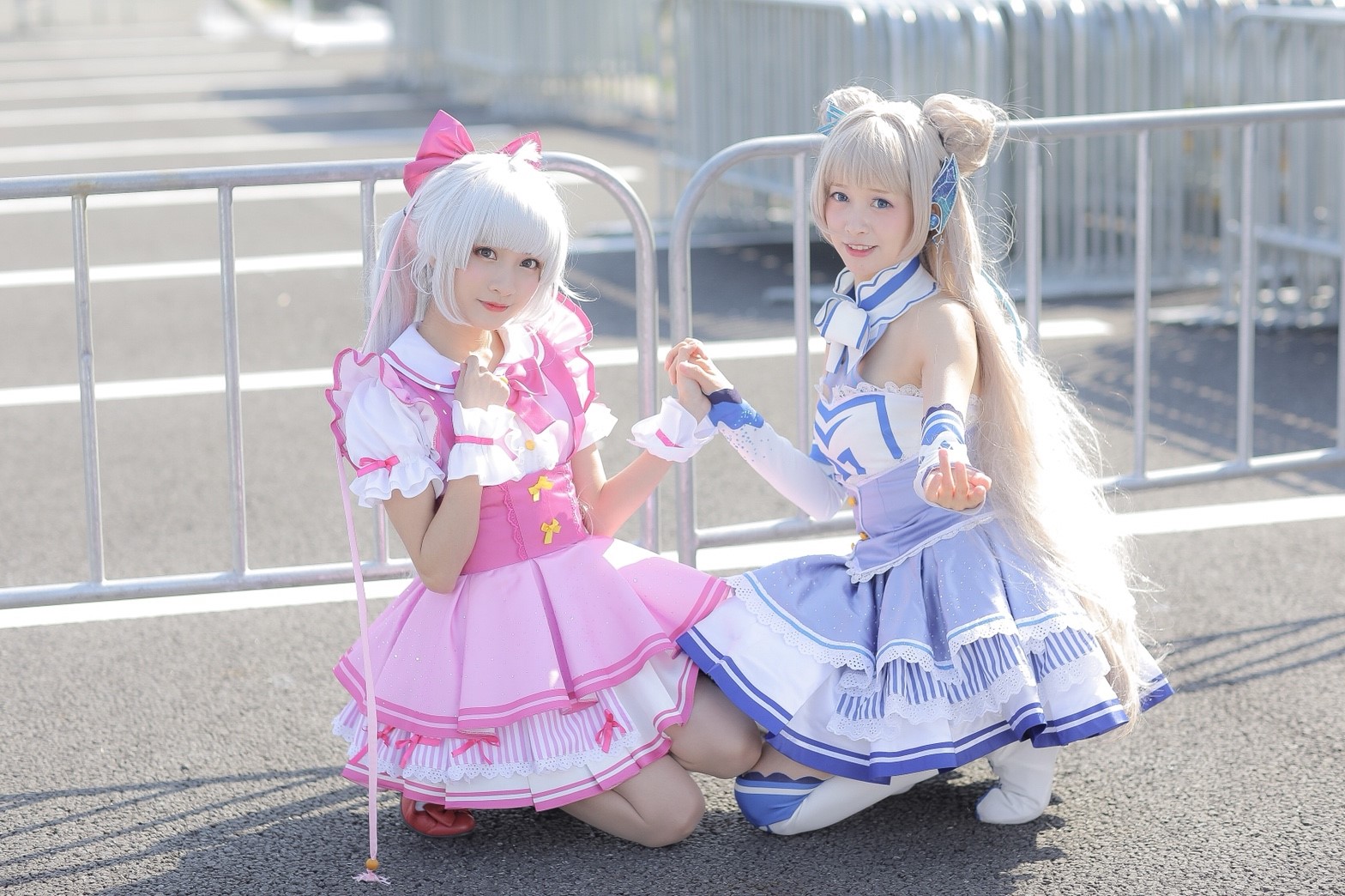 橘子さんと奈々美さん／『MOX2』イチゴと黙黙（もも）