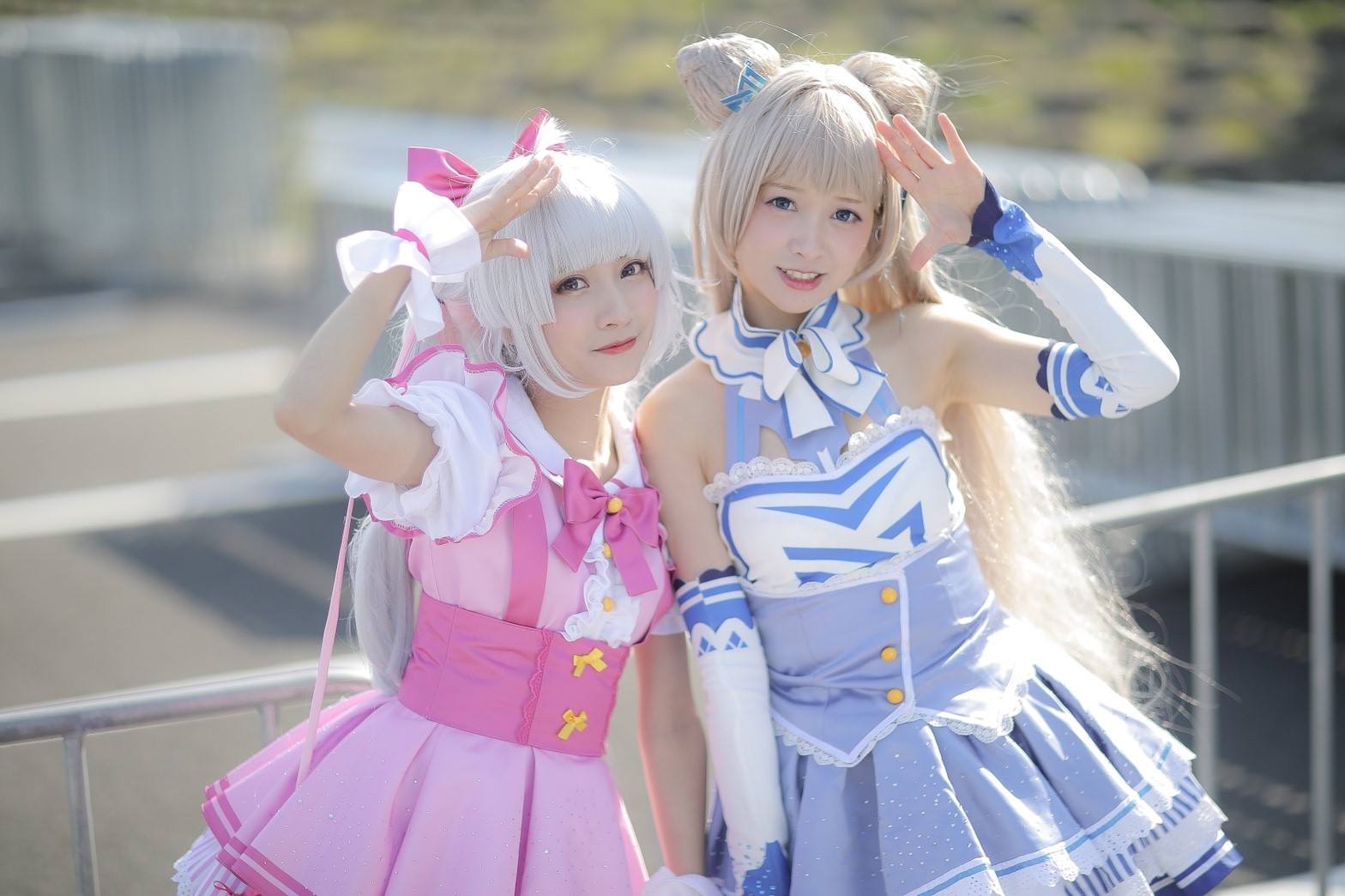 橘子さんと奈々美さん／『MOX2』イチゴと黙黙（もも）