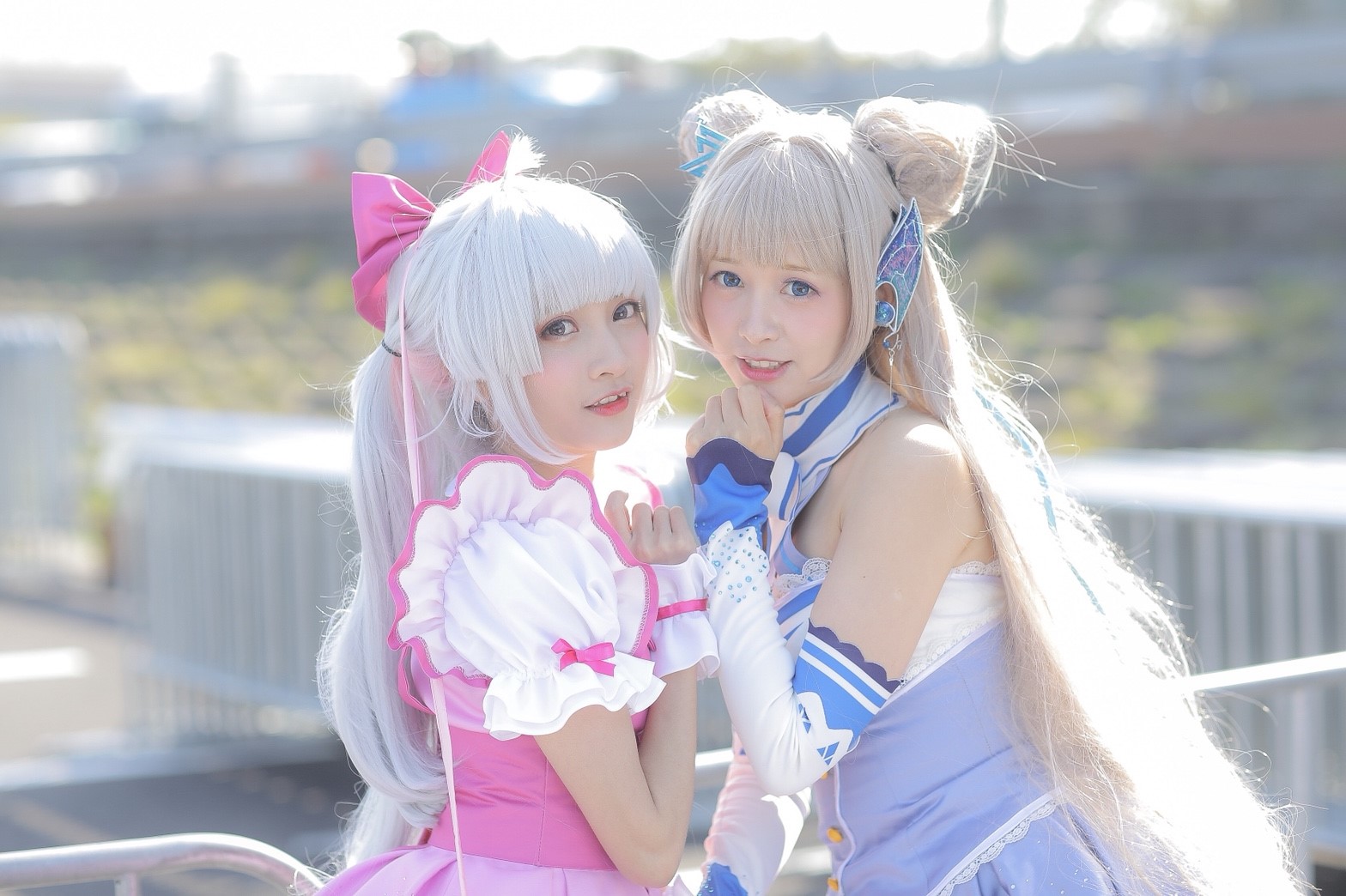 橘子さんと奈々美さん／『MOX2』イチゴと黙黙（もも）