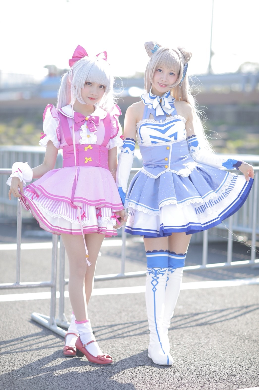 橘子さんと奈々美さん／『MOX2』イチゴと黙黙（もも）