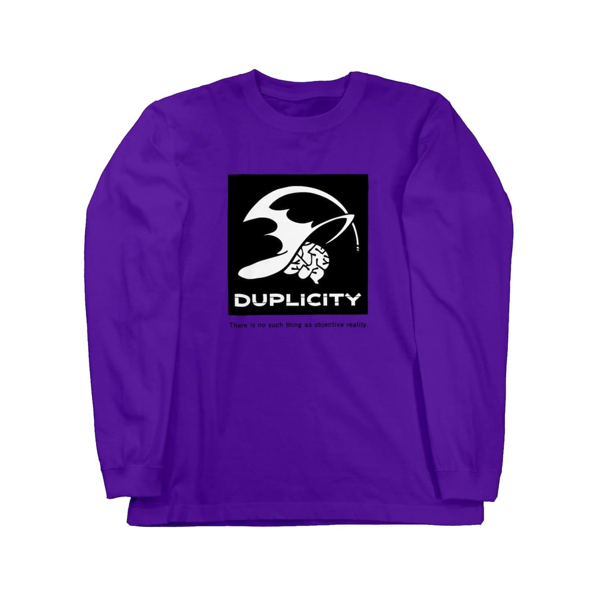 モグモさん_DUPLICITY シャツ ロングスリーブTシャツ