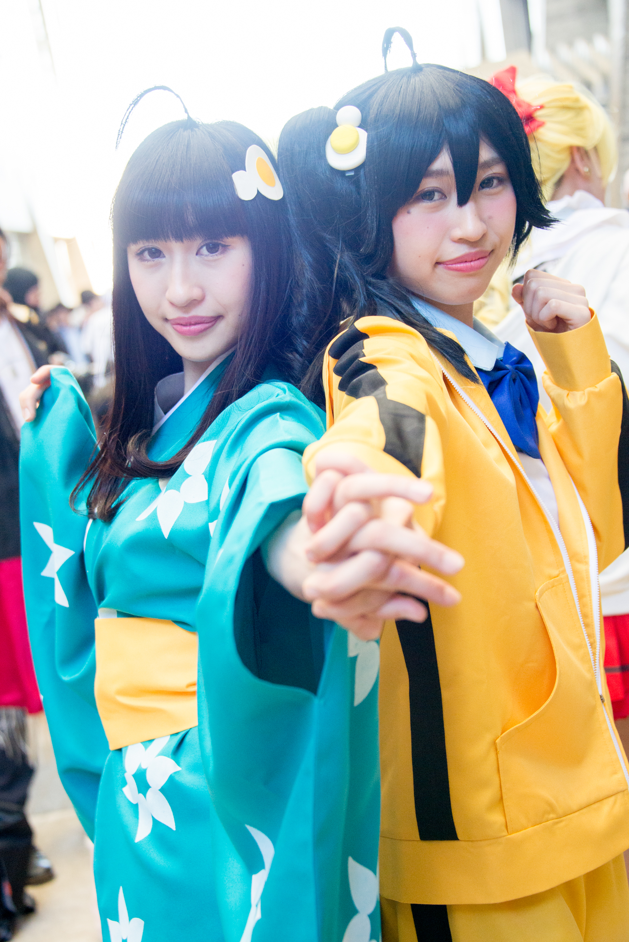 「ニコニコ超会議2016」コスプレ画像まとめ_みきさん/阿良々木月日,みか/阿良々木火憐2