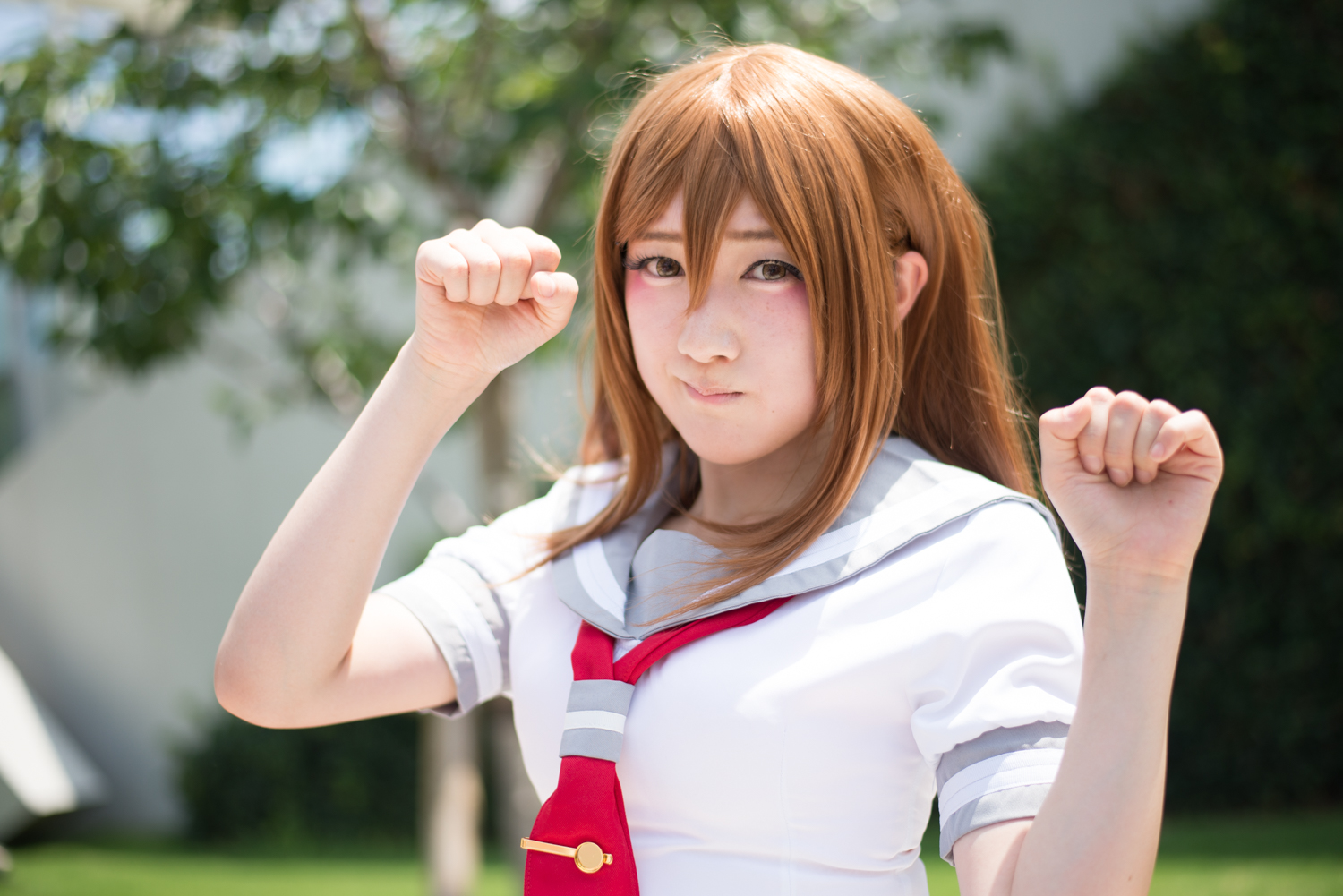 【コミケ90】夏コミの『ラブライブ！』コスプレまとめ 苺路あめめさん（『ラブライブ！サンシャイン!!』国木田花丸）1