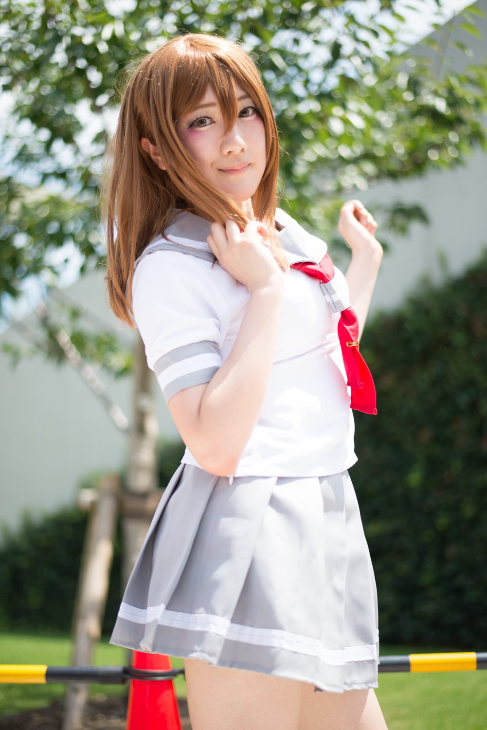 【コミケ90】夏コミの『ラブライブ！』コスプレまとめ 苺路あめめさん（『ラブライブ！サンシャイン!!』国木田花丸）2