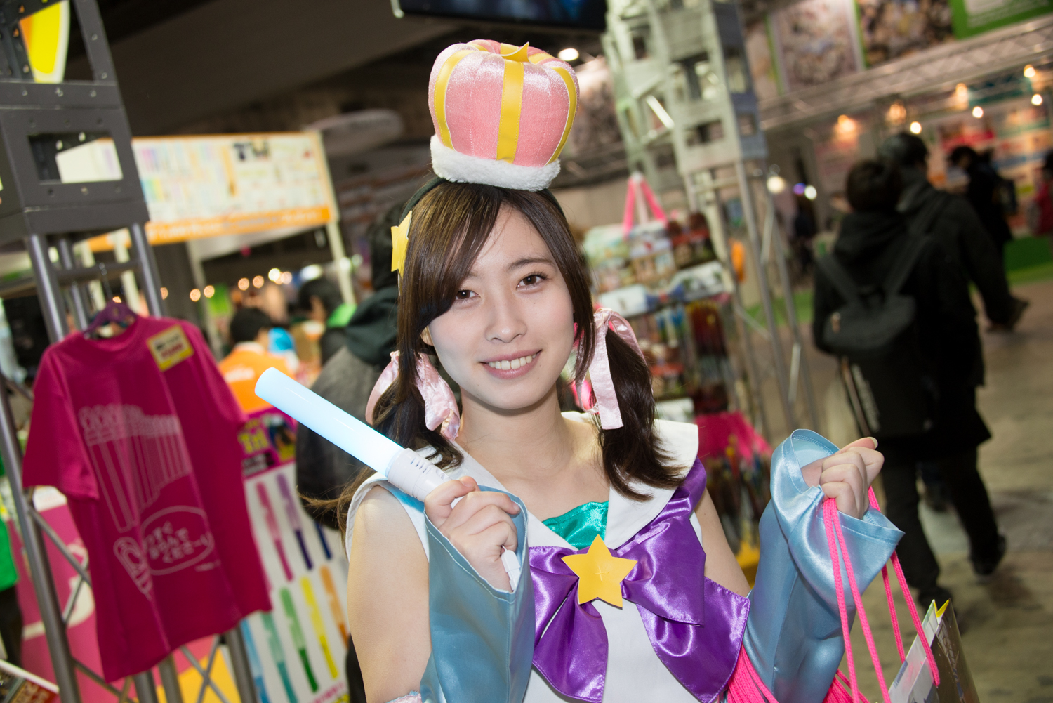 ルミカのコンパニオンさんのコスプレ画像1
