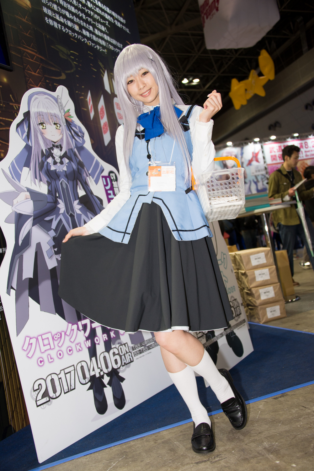 『クロックワーク・プラネット』のコンパニオンさんのコスプレ画像2