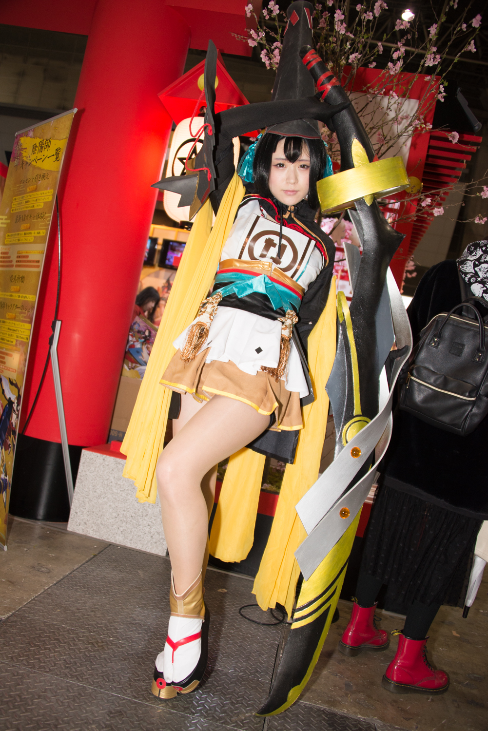 「陰陽師」のコンパニオンさんのコスプレ画像4
