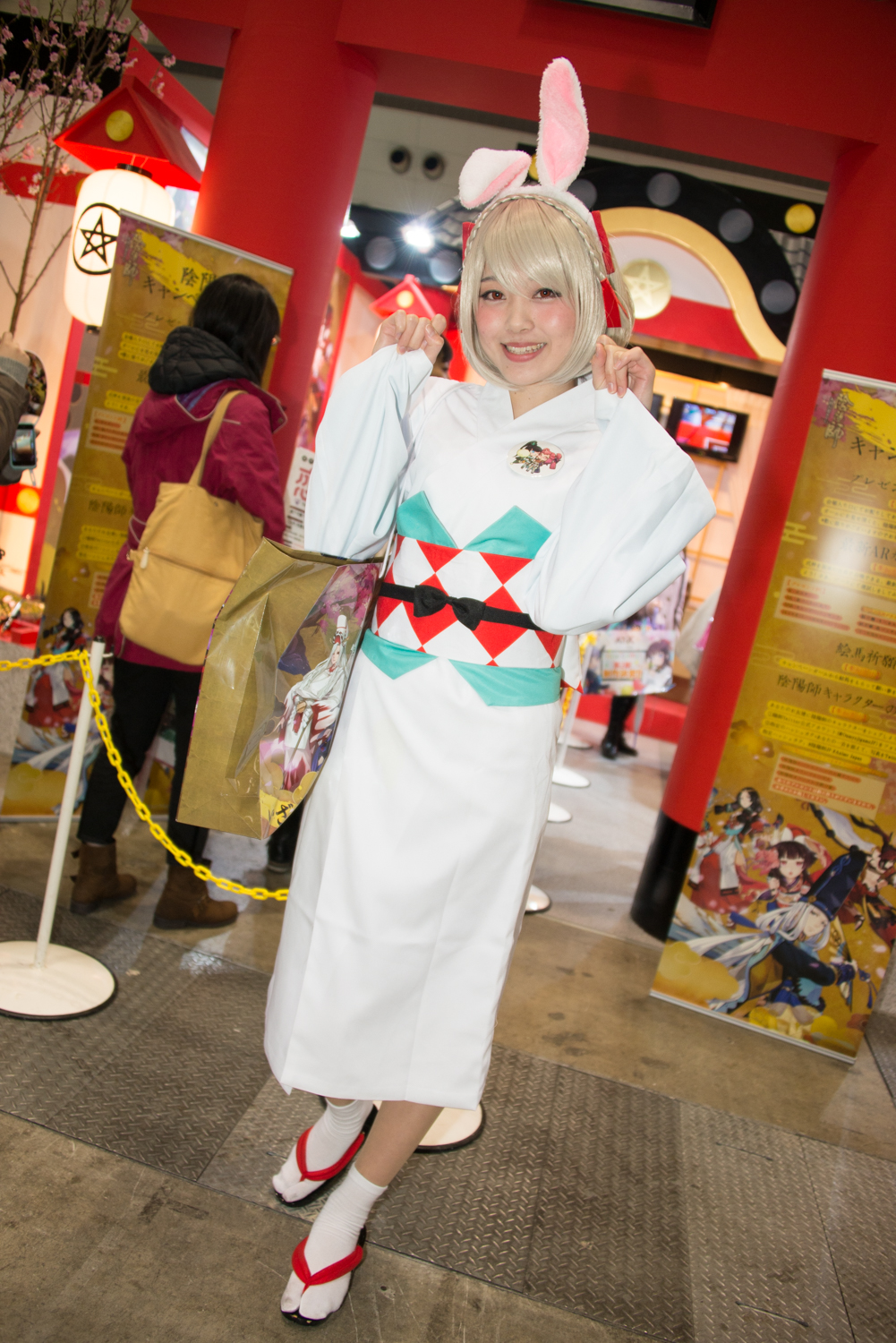 「陰陽師」のコンパニオンさんのコスプレ画像2