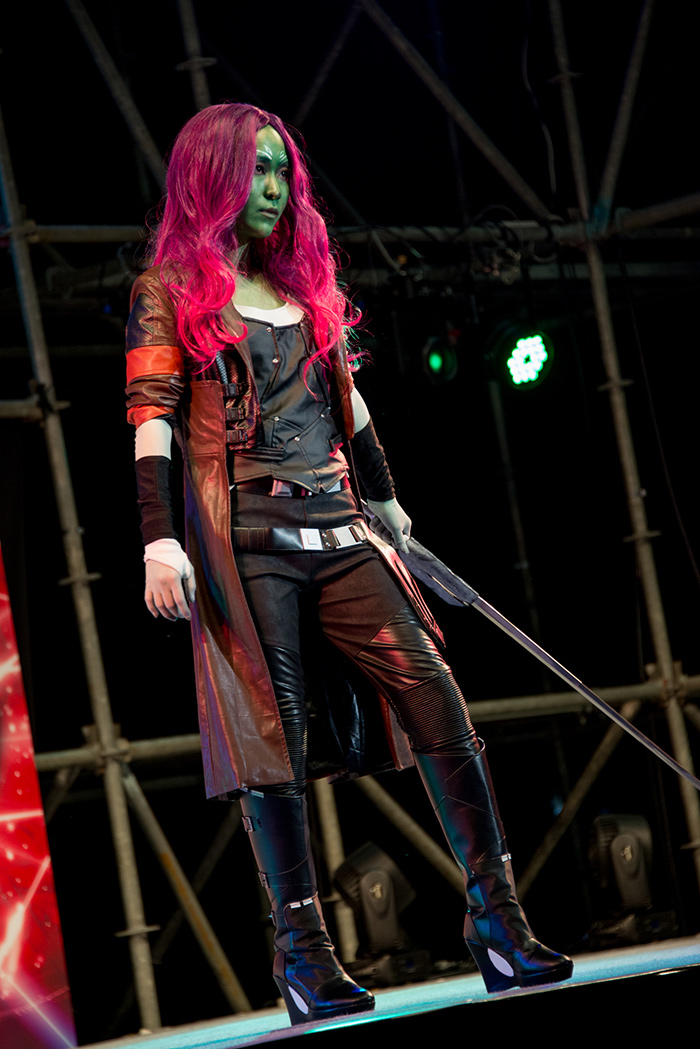 「東京コミコン2017」コスプレイヤーのステージ写真2