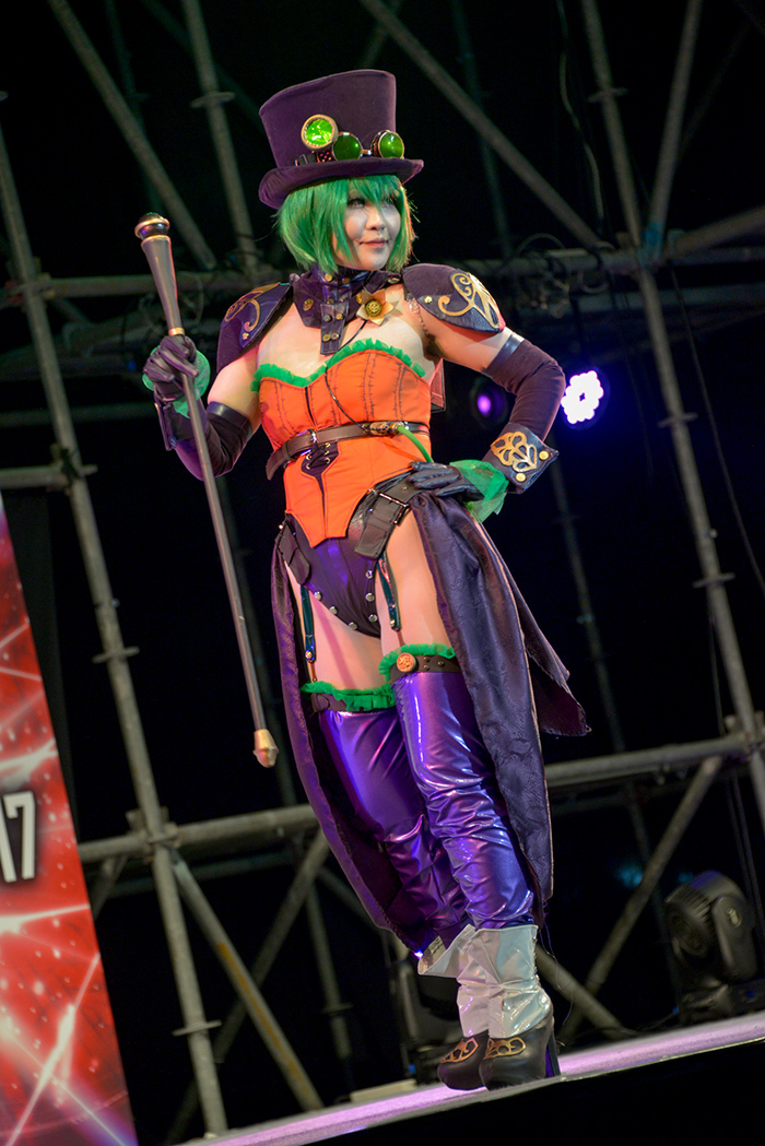 「東京コミコン2017」コスプレイヤーのステージ写真9