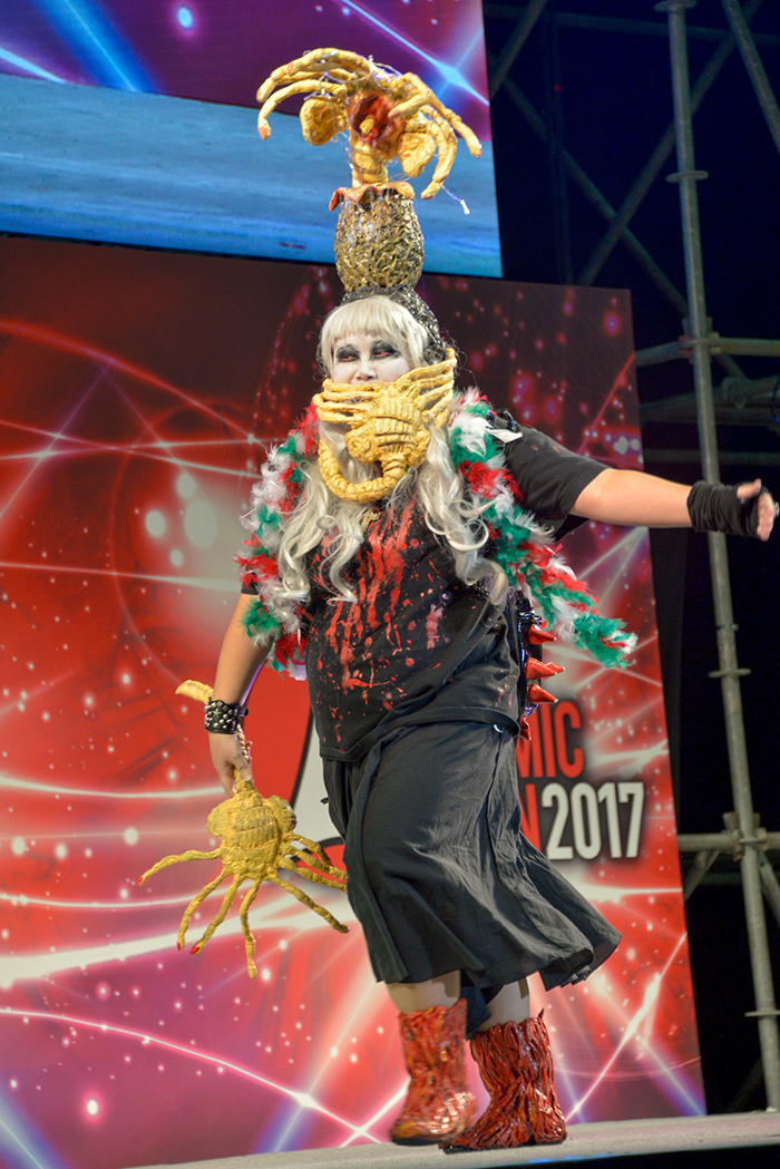 「東京コミコン2017」コスプレイヤーのステージ写真27