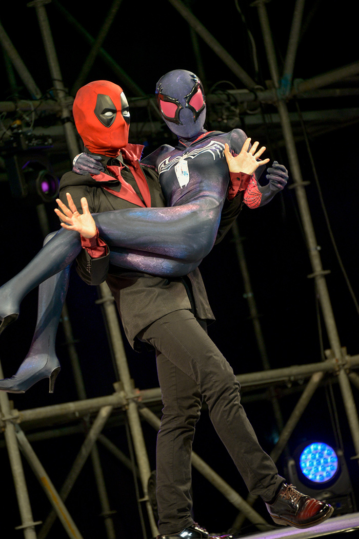 「東京コミコン2017」コスプレイヤーのステージ写真33