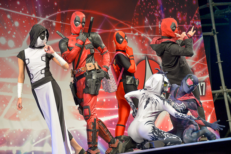 「東京コミコン2017」コスプレイヤーのステージ写真34