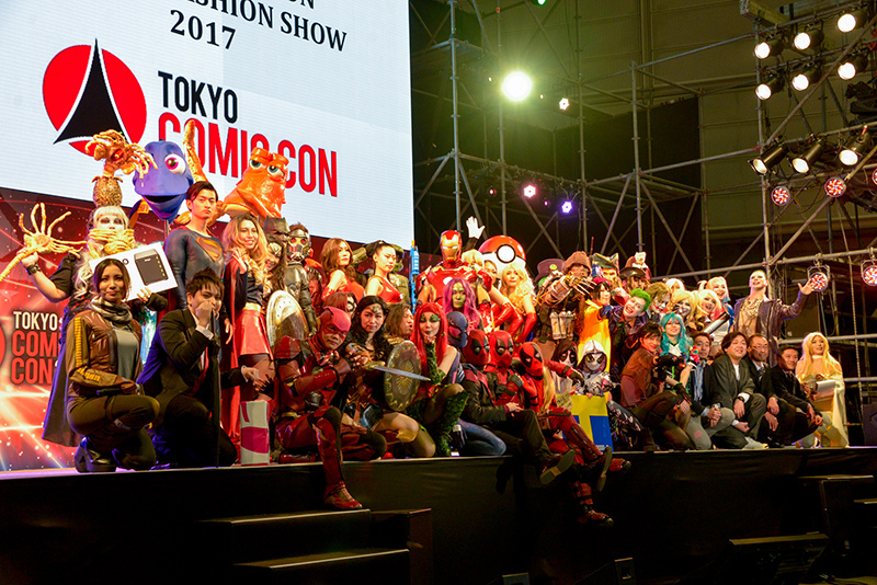 「東京コミコン2017」コスプレイヤーのステージ写49