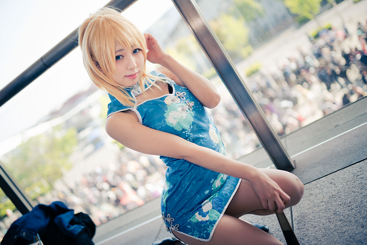 超会議2017_コスプレイヤー_瞬夜みうさん（『ラブライブ！』絢瀬絵里）