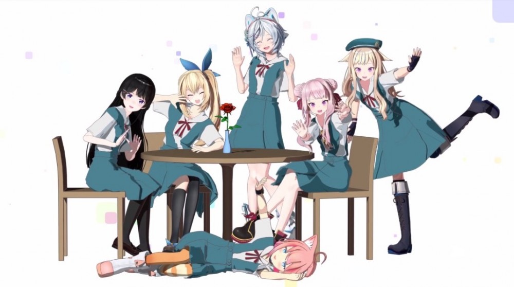 アニメ『バーチャルさんはみている』ティザームービーより