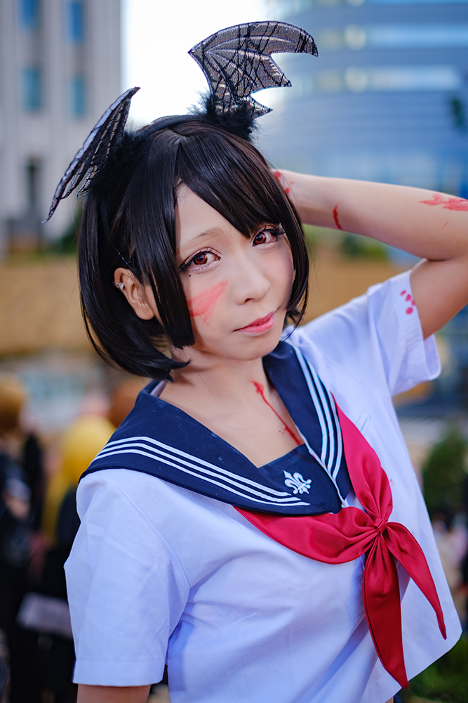 伊那月はなさん_創作_血まみれ悪魔女子高生_3