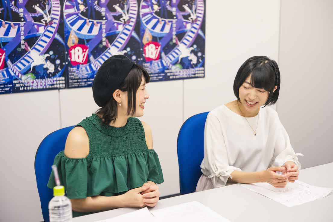 新田恵海さんと田村奈央さん