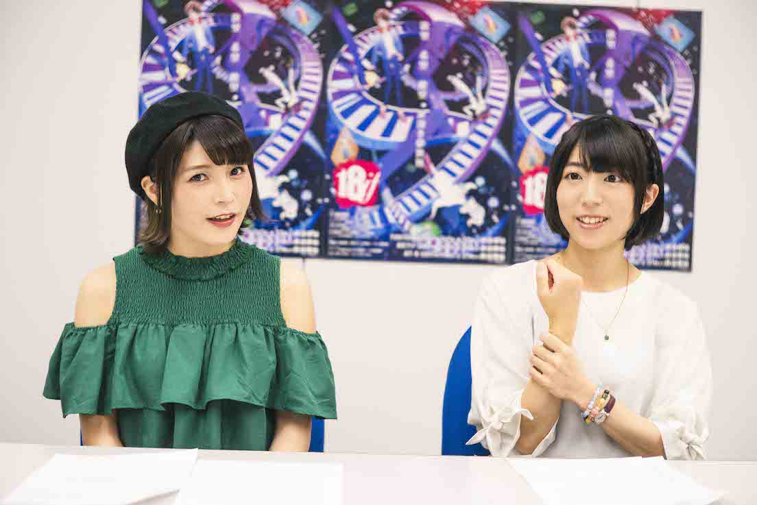 新田恵海さんと田村奈央さん