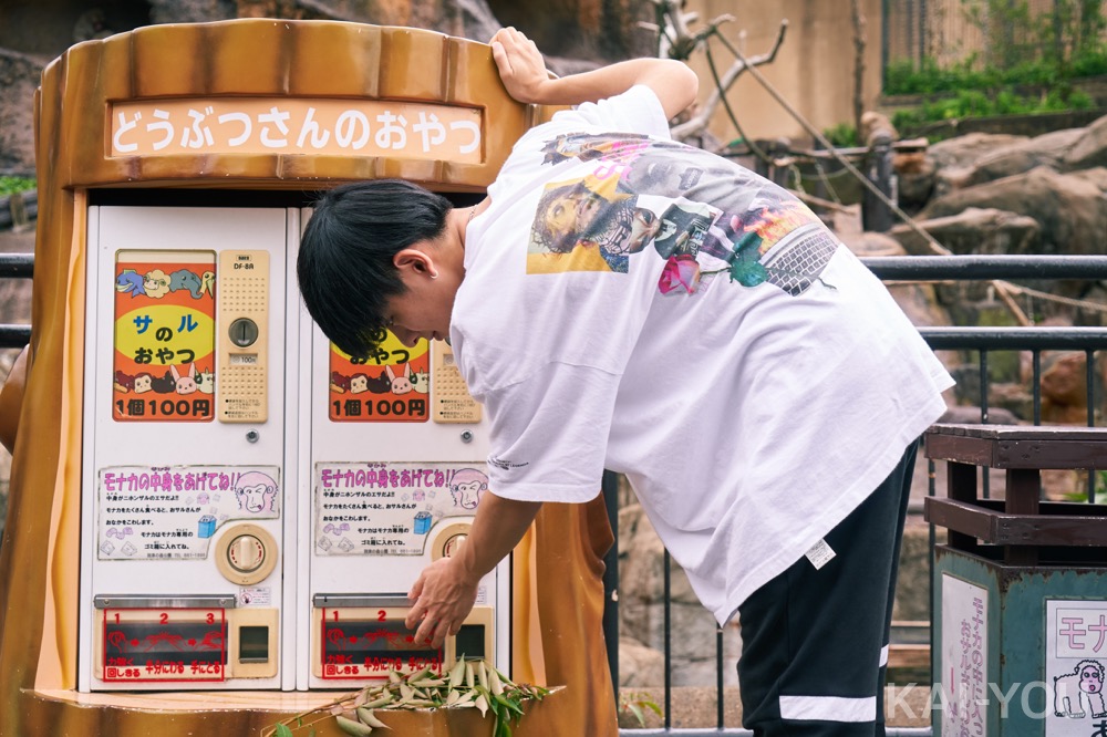 さなり／到津の森公園にて