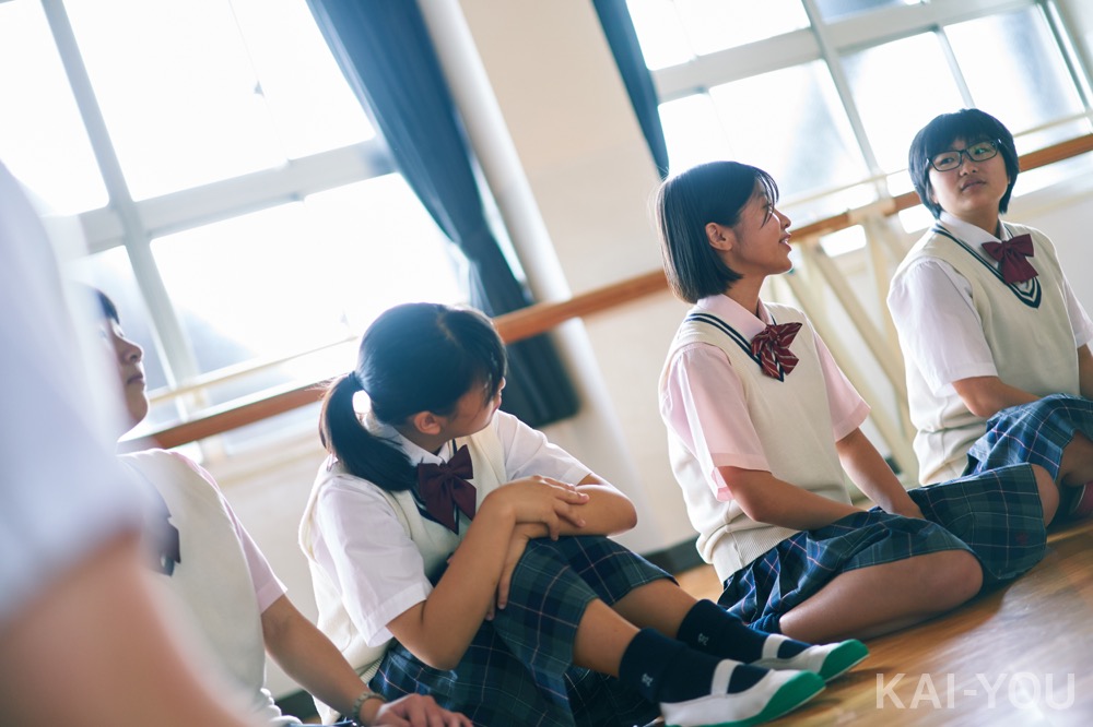 東筑紫学園高校の生徒の皆さん