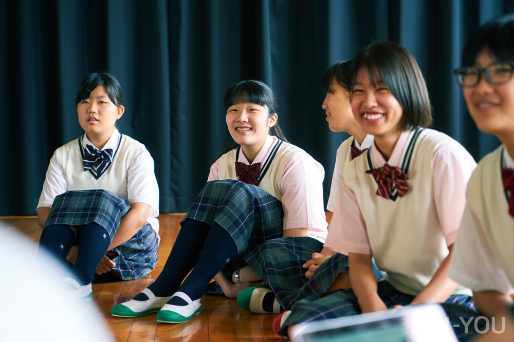 東筑紫学園高校の生徒の皆さん