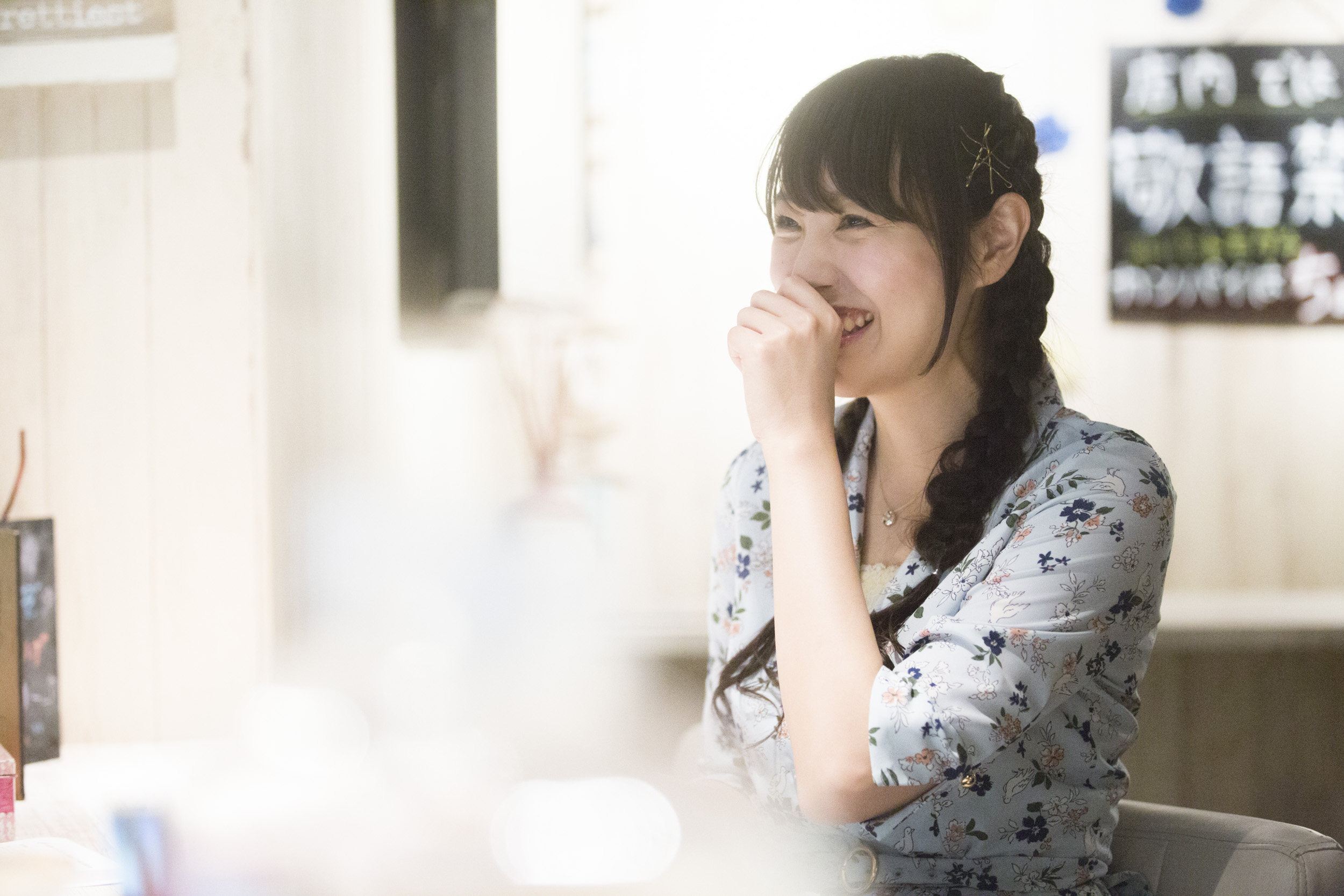 笑顔の長久さん