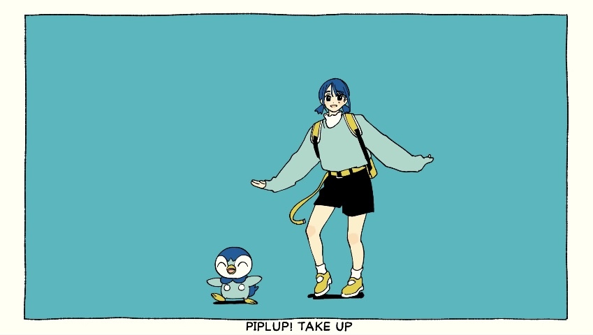 公式 プロジェクトポッチャマ Piplup Step アニメーションmvの画像 Kai You Net