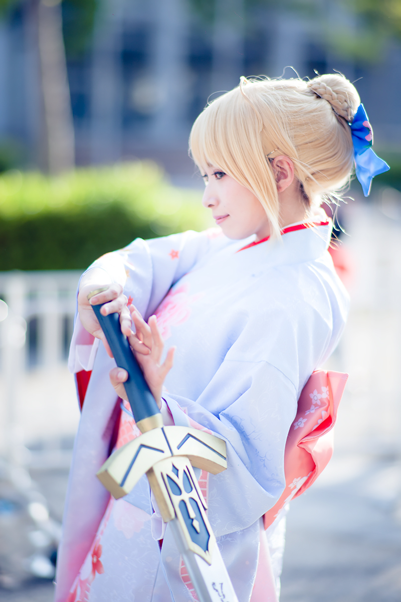 超会議2017_コスプレイヤー_ジルさん（『Fate:Grand Order』アルトリア・ペンドラゴン）2