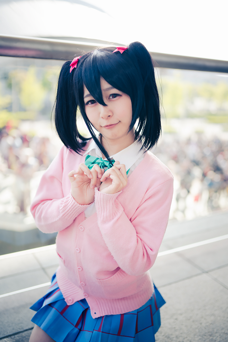 超会議2017_コスプレイヤー_のあさん（『ラブライブ！』矢澤にこ）