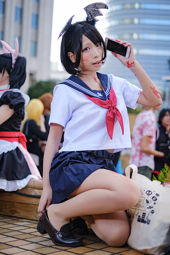 伊那月はなさん_創作_血まみれ悪魔女子高生_4