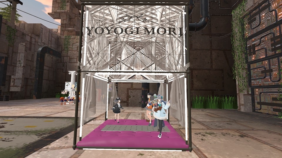 「YOYOGI MORI」ブース外観