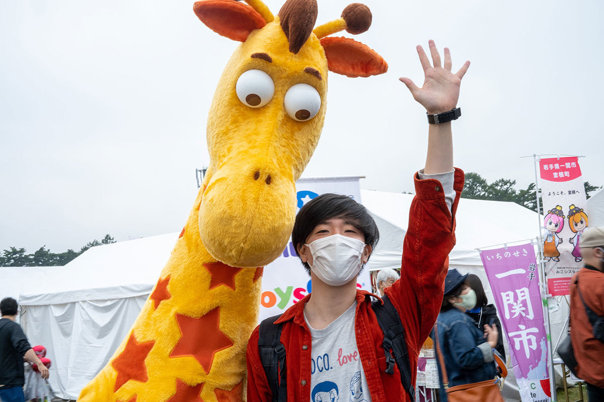 画像11: ぽんぽこさんとピーナッツくんと里の民とおともナッツに会ってきた in ゆるキャラGP2020 岩手