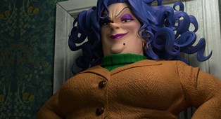 『アーヤと魔女』ビジュアル／画像はNHKアニメワールドから