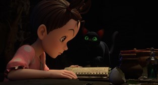 『アーヤと魔女』ビジュアル／画像はNHKアニメワールドから