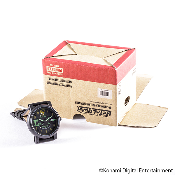 ソリッド・スネーク モデル 腕時計