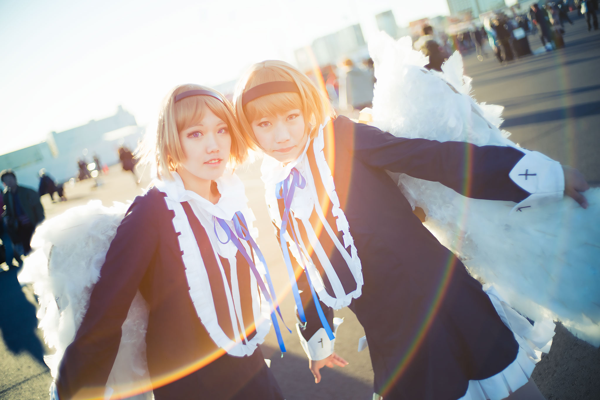 C91コスプレ_英璃さんと鈴音モナさん_魔法少女育成計画_ゆなえるとみなえる2