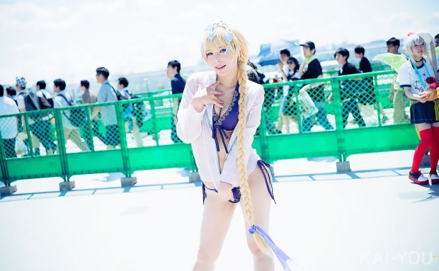 じま太さん／『Fate/EXTRA』ジャンヌ・ダルク（水着）2