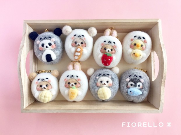FIORELLO＊_アザラシになりたい動物さん キーホルダー