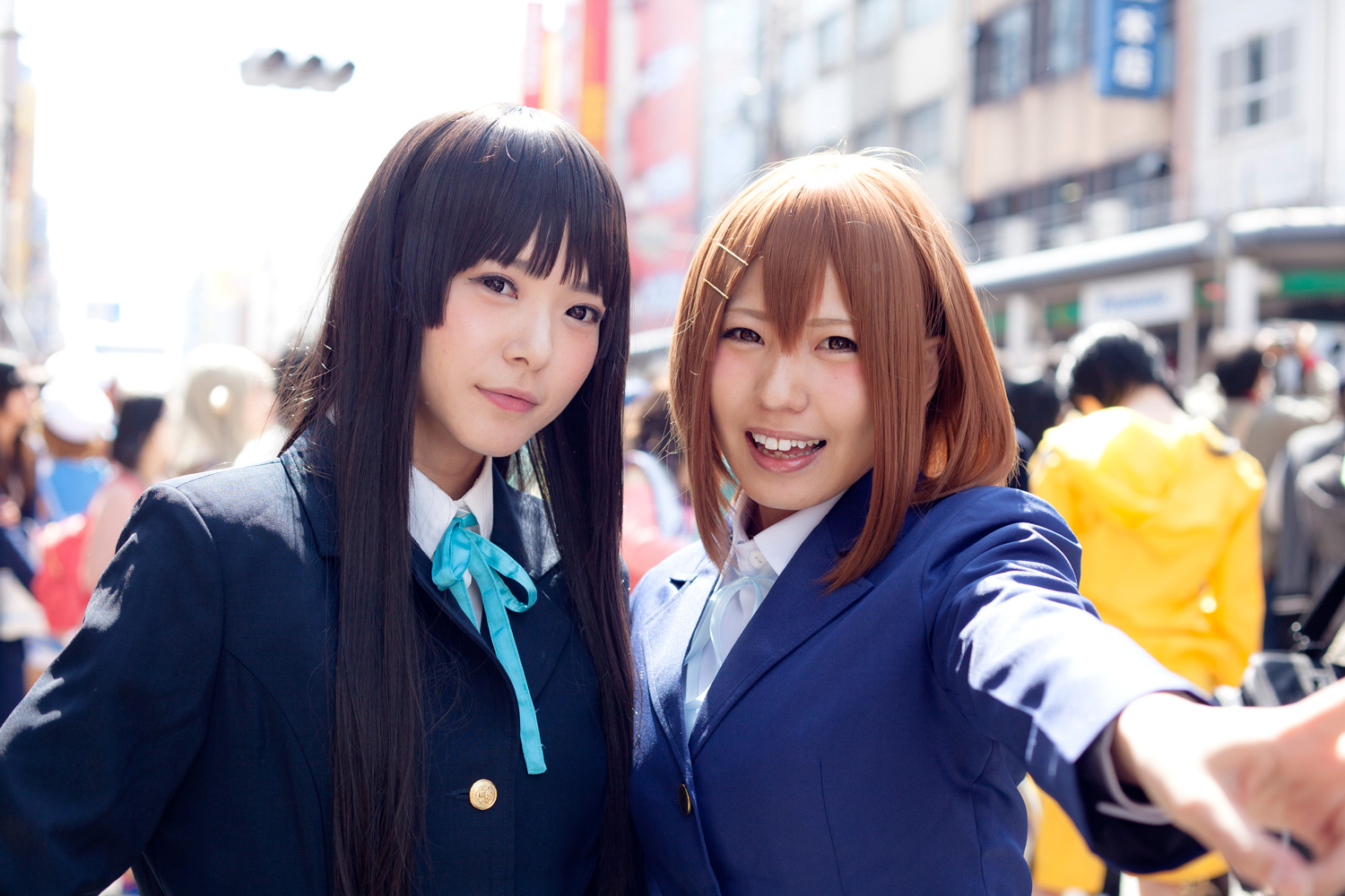 雪瀬ハルさん、黒子さきさん（『けいおん！』秋山澪、平沢唯）